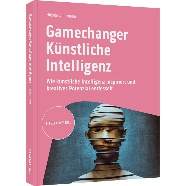 Erfahren Sie mehr darüber, wie KI inspiriert und kreatives Potenzial entfesselt im Buch "Gamechanger Künstliche Intelligenz".